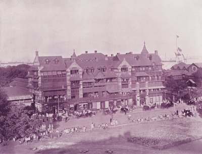 Sirdars Mansions, Bombay af English Photographer