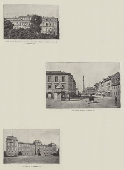 Skitser af Darmstadt af English Photographer