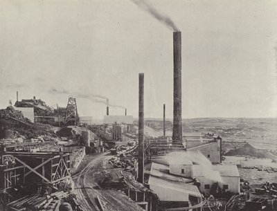 Smelteværk, Broken Hill af English Photographer