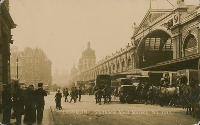 Smithfield Meat Market, London af English Photographer