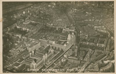 South Kensington fra luften af English Photographer