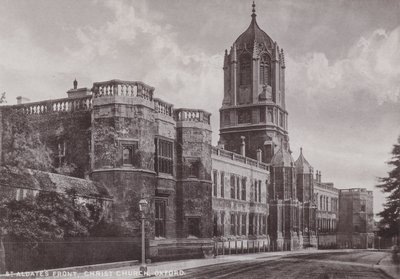 St Aldates Front, Christ Church, Oxford af English Photographer