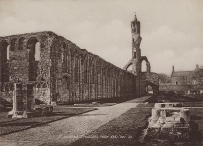St Andrews Cathedral fra øst af English Photographer