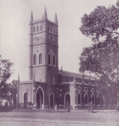 St Andrews Kirk, Bangalore af English Photographer
