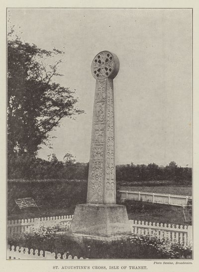 St Augustines Cross, Isle of Thanet af English Photographer