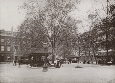 St Bartholomews Hospital, Quadrangle af English Photographer