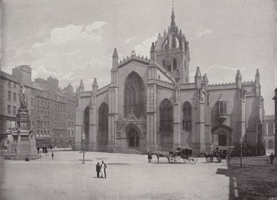 St Giles Church, Edinburgh af English Photographer