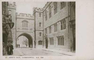 St Johns Gate, Clerkenwell, London af English Photographer