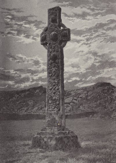 St Martins Cross, Iona af English Photographer