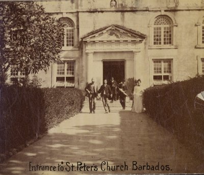 Peterskirken, Barbados af English Photographer
