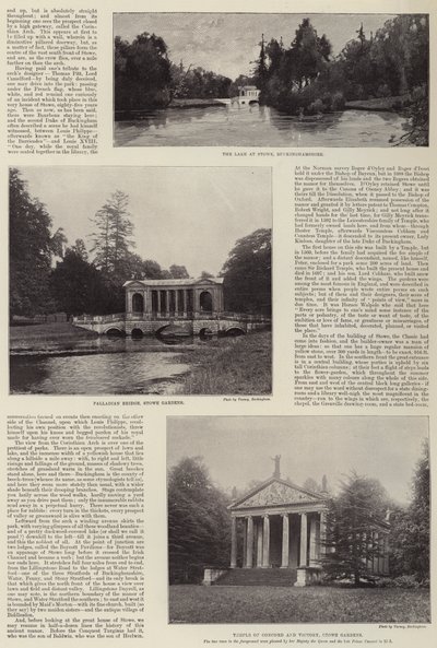 Stowe House i Buckinghamshire af English Photographer