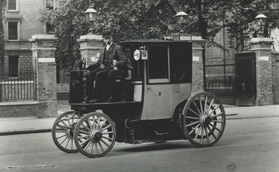 Taxaer - Elektriske, 1897-1900 af English Photographer