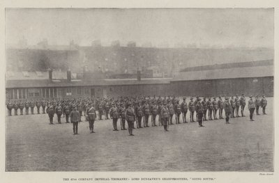 The 67th Company Imperial Yeomanry, Lord Dunravens Sharpshooters, på vej mod syd af English Photographer
