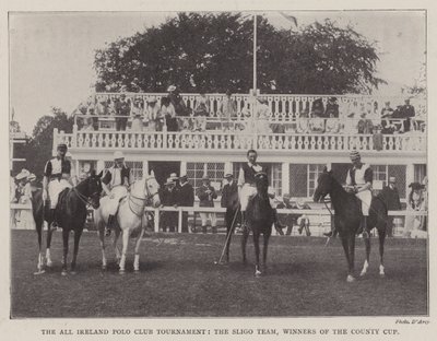 All Ireland Polo Club Tournament, Sligo-holdet, vindere af County Cup af English Photographer