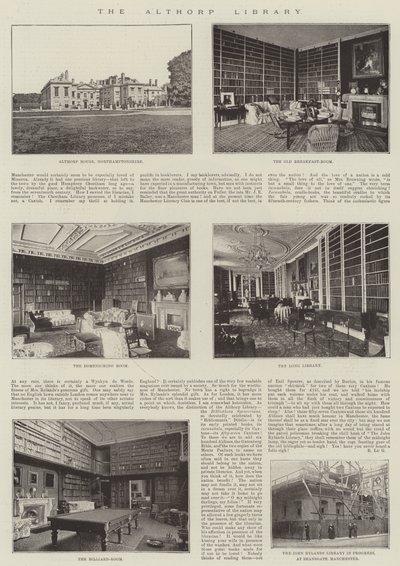 Althorp Bibliotek af English Photographer