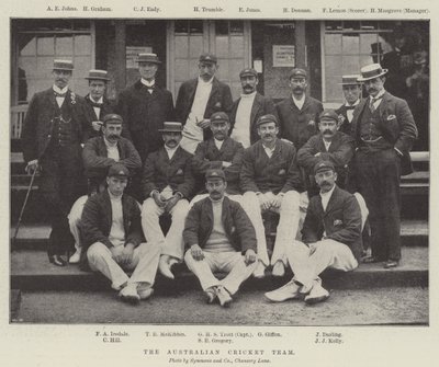 Det australske crickethold af English Photographer