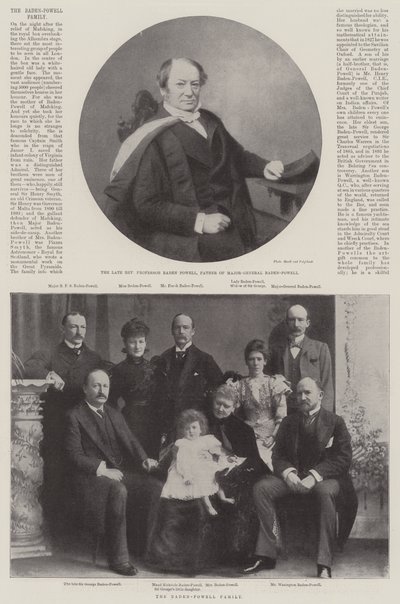 Familien Baden-Powell af English Photographer
