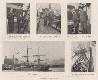 Baldwin-Ziegler polarekspeditionen af English Photographer
