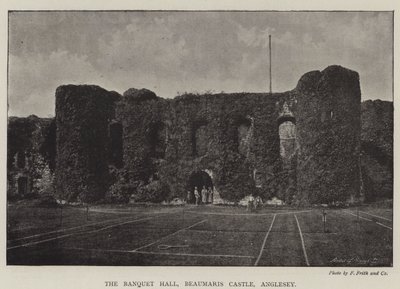 Banketsalen, Beaumaris Castle, Anglesey af English Photographer