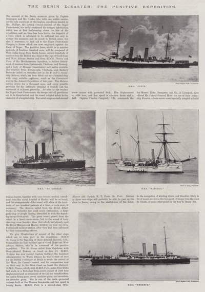 Benin-katastrofen, straffeekspeditionen af English Photographer