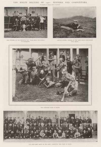 Bisley-mødet i 1901, vindere og konkurrenter af English Photographer