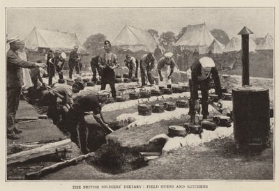The British Soldiers Dietary, Field Ovens and Kitchens af English Photographer