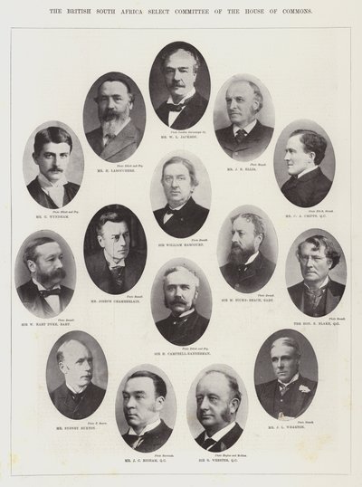 British South Africa Select Committee of the House of Commons af English Photographer