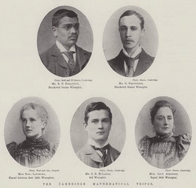 Cambridge Mathematical Tripos af English Photographer