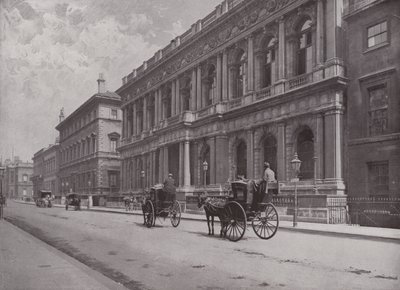 Carlton og Reform Clubs, Pall Mall af English Photographer