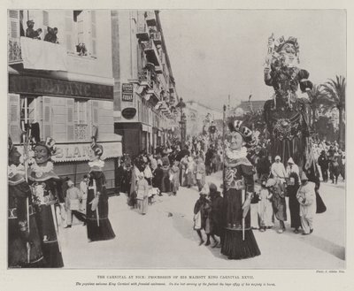 Karnevallet i Nice, Hans Majestæt Konge Karneval XXVII af English Photographer