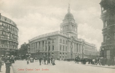 Central Criminal Court, London af English Photographer