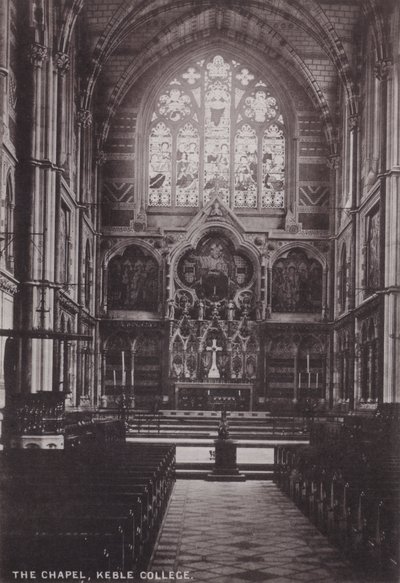 Kapellet, Keble College af English Photographer