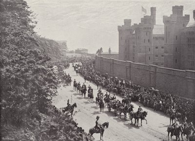 The Commissioners Walk, Edinburgh af English Photographer