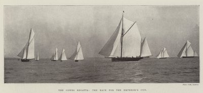 Cowes Regatta, Race for Emperors Cup af English Photographer