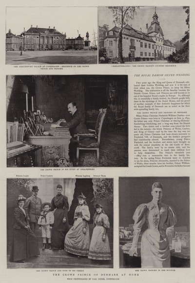 Kronprinsen af Danmark hjemme af English Photographer