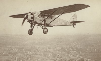 De Havilland "Hawk-Moth" (s/h foto) af English Photographer