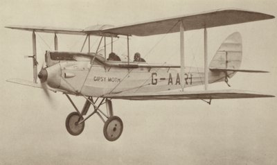 De Havilland "Moth" (s/h foto) af English Photographer
