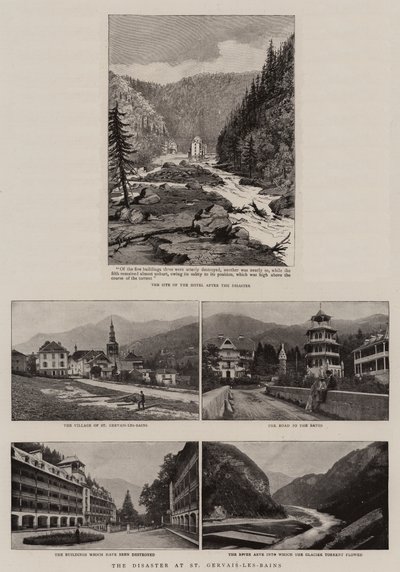 Katastrofen ved St. Gervais-les-Bains af English Photographer
