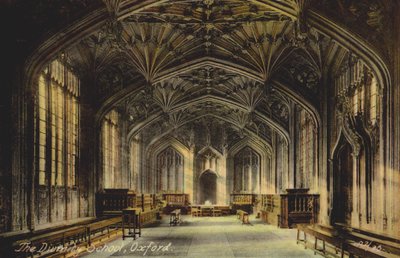 The Divinity School, Oxford (farvefoto) af English Photographer