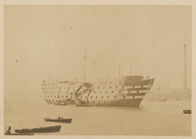 Dreadnought, Greenwich af English Photographer