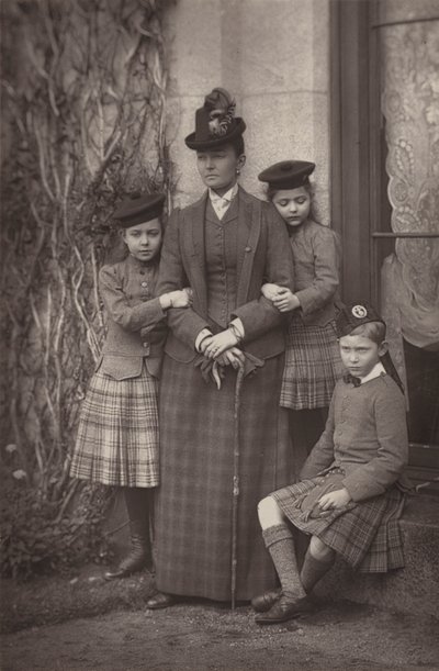 Hertuginden af Connaught og familie af English Photographer