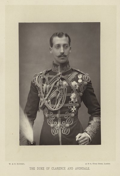 Hertugen af Clarence og Avondale af English Photographer