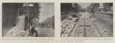Elektrificeringen af South London Tramways af English Photographer