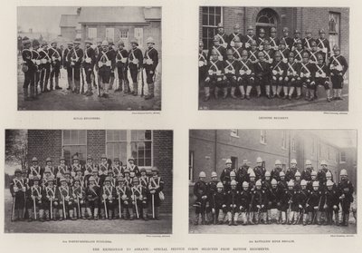 Ekspeditionen til Ashanti, Special Service Corps udvalgt fra britiske regimenter af English Photographer