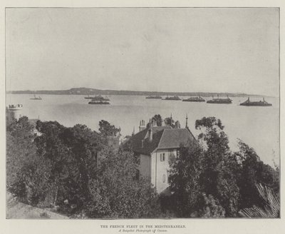 Die französische Flotte im Mittelmeer von English Photographer