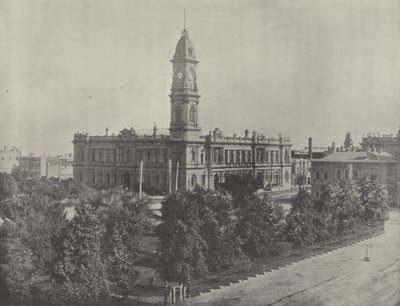 Det generelle postkontor i Adelaide af English Photographer