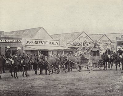 The Gold Escort, Coolgardie af English Photographer