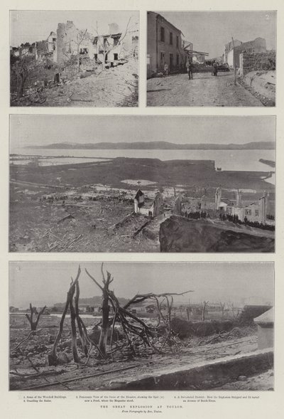 Den store eksplosion i Toulon af English Photographer