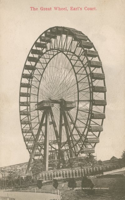 The Great Wheel, Earls Court, London af English Photographer