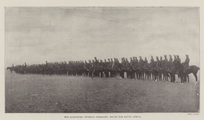 The Hampshire Imperial Yeomanry, på vej til Sydafrika af English Photographer